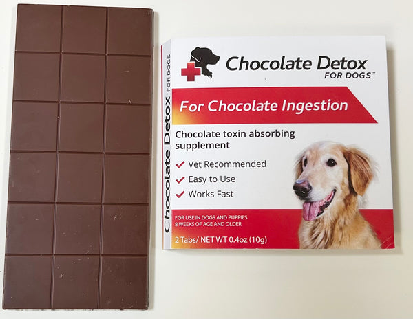 CHOCOLATE DETOX FOR DOGS 12 PACK WITH DISPLAY 122426 – Katie's Pet