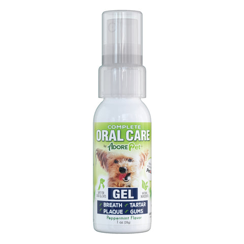 ADORE PET (PETZLIFE) ORAL GEL FOR TOOTH CARE -PEPPERMINT GEL FOR DOGS