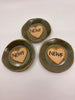 Small Round NEWF Heart Trinket/Soap Dishes