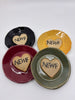 Small Round NEWF Heart Trinket/Soap Dishes