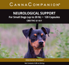 Canna Companion™ Hemp Supplement for Small Dogs - Extra Strength with additional CBDs to support neurological health