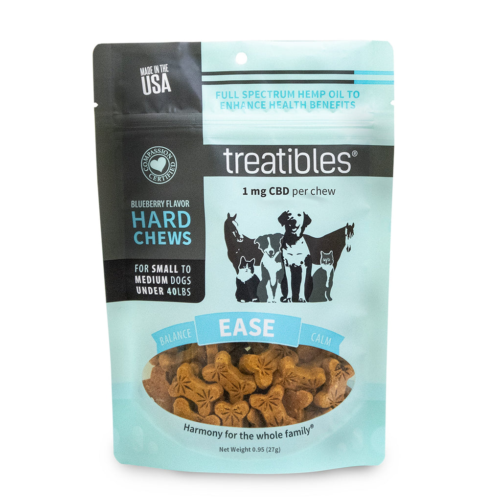 #2 Treatibles® Full Spectrum Hemp 1mg Hard Chews - Small/Medium Dogs