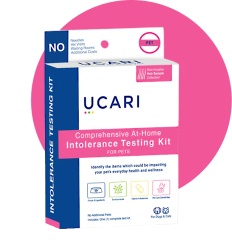 UCARI FOOD INTOLERANCE BIO RESONANCE HAIR TEST FOR PETS